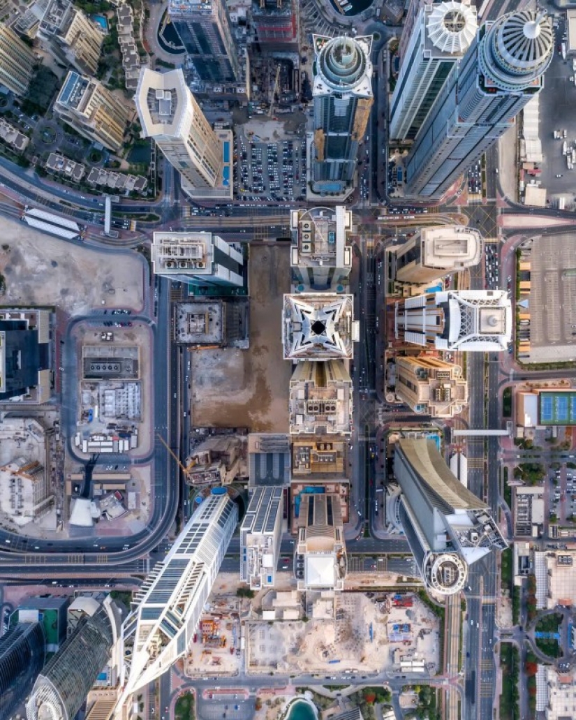 Alguien voló sobre el nido del Emir: fotografiar Dubai desde una vista de ojo de pájaro