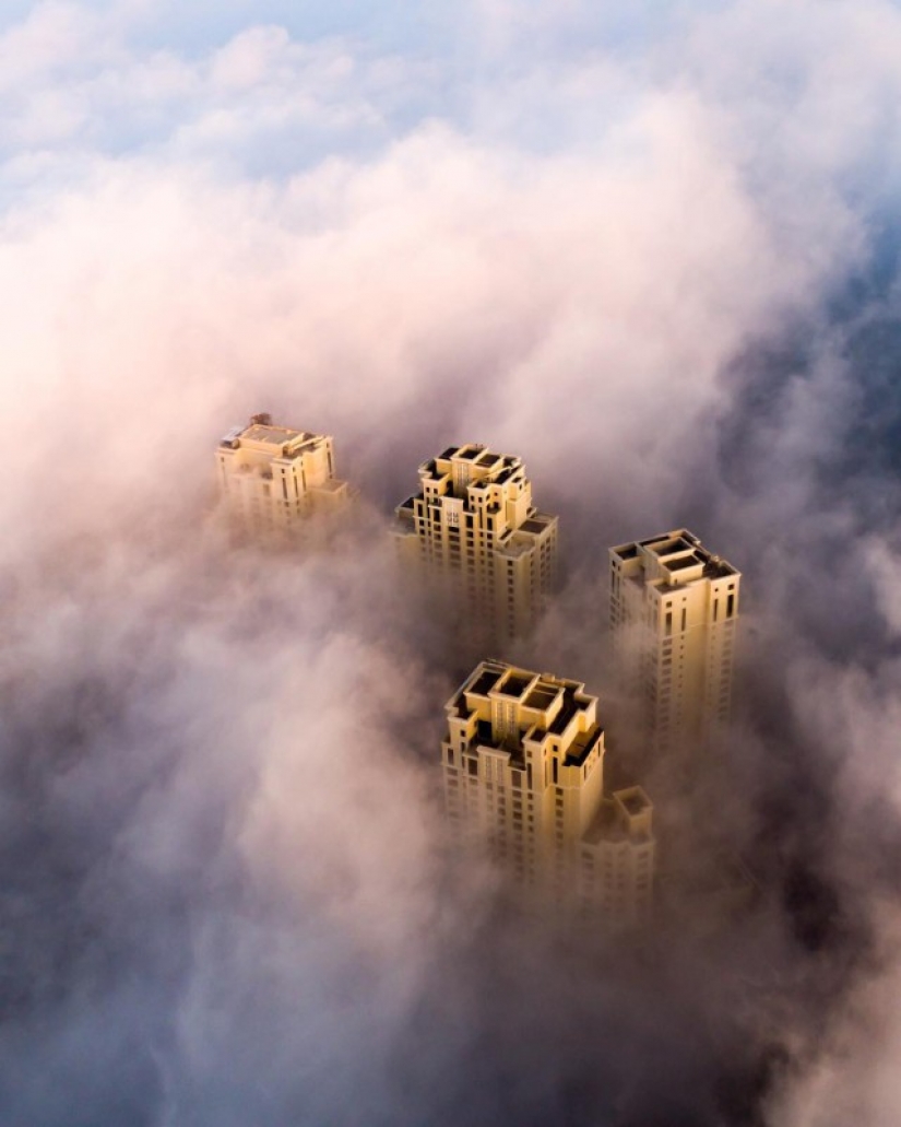 Alguien voló sobre el nido del Emir: fotografiar Dubai desde una vista de ojo de pájaro