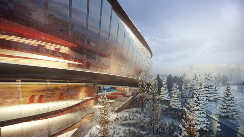 American architects have created a unique theater for Perm American architects have created a unique theater for Perm