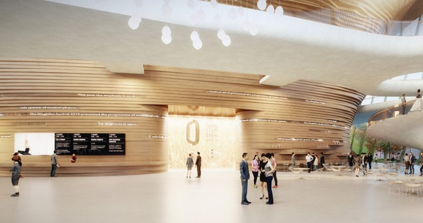 American architects have created a unique theater for Perm American architects have created a unique theater for Perm