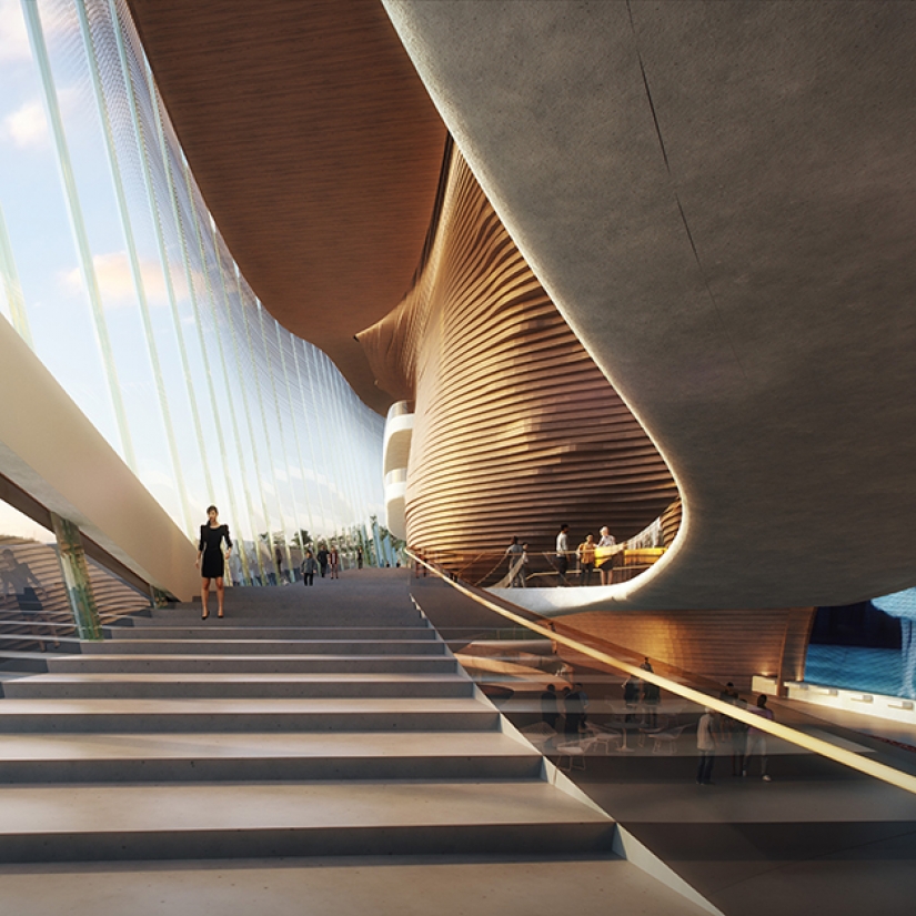 American architects have created a unique theater for Perm American architects have created a unique theater for Perm