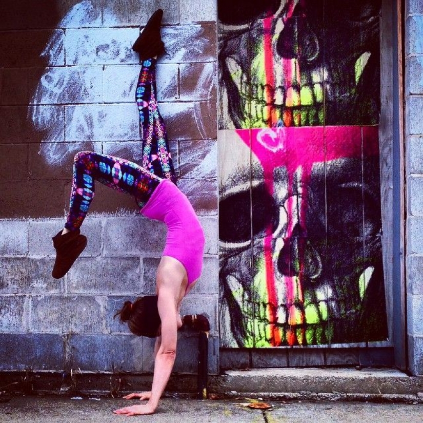 Amor y clases de yoga se pueden encontrar en todas partes