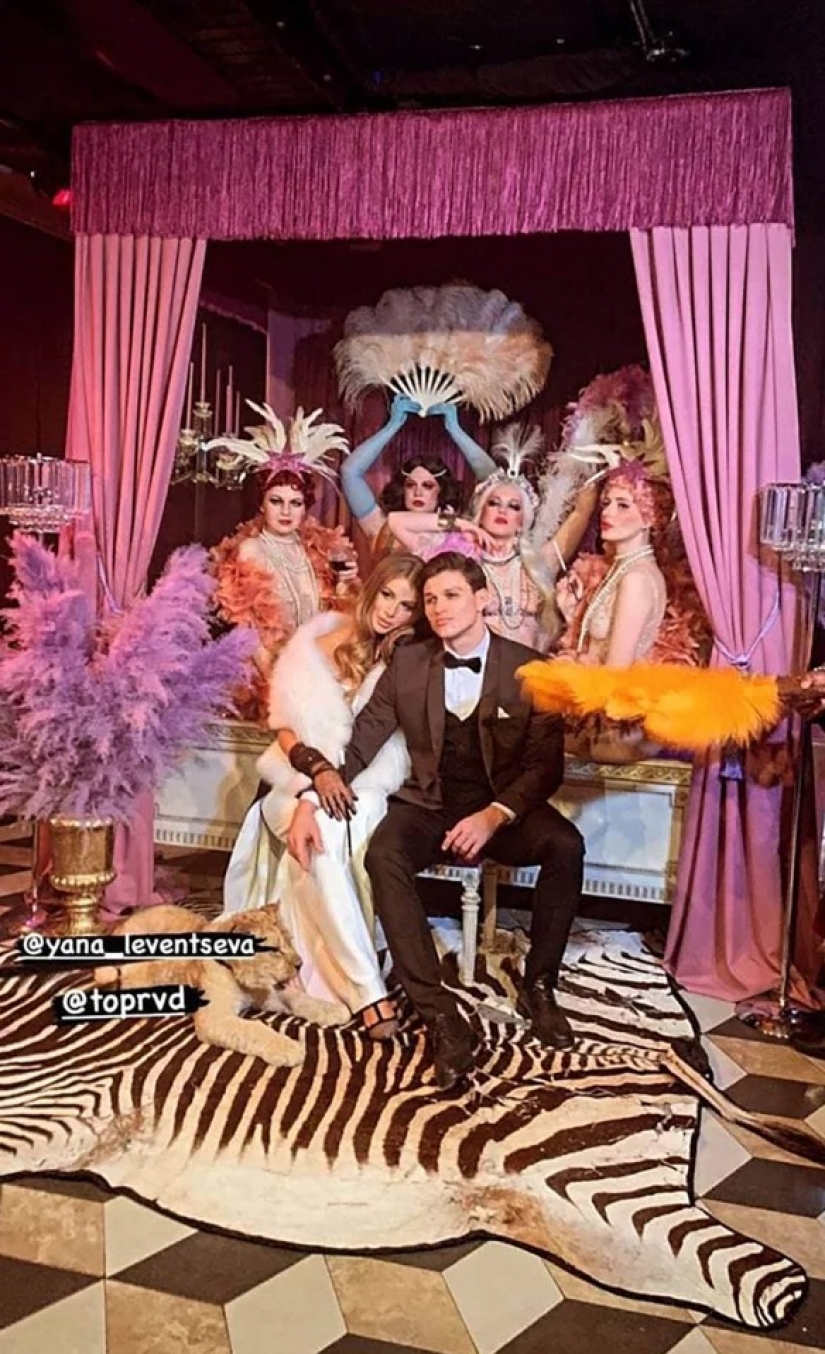 Animal rights groups attacked the socialite to hang out with predators Animal rights groups attacked the socialite to hang out with predators