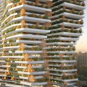Architects presented the concept of the tallest building in New York, capable of absorbing carbon