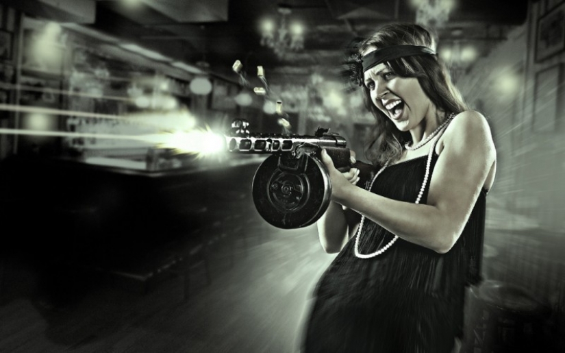 Armed and very dangerous: the girl and her imagination