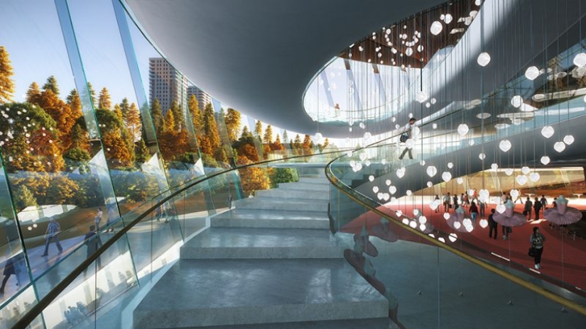 Arquitectos americanos han creado un único teatro de la ciudad de Perm Arquitectos americanos han creado un único teatro de la ciudad de Perm