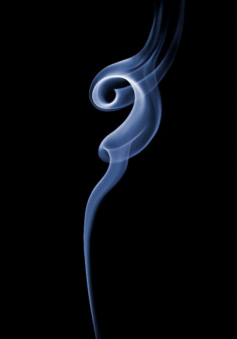 Art cigarette smoke