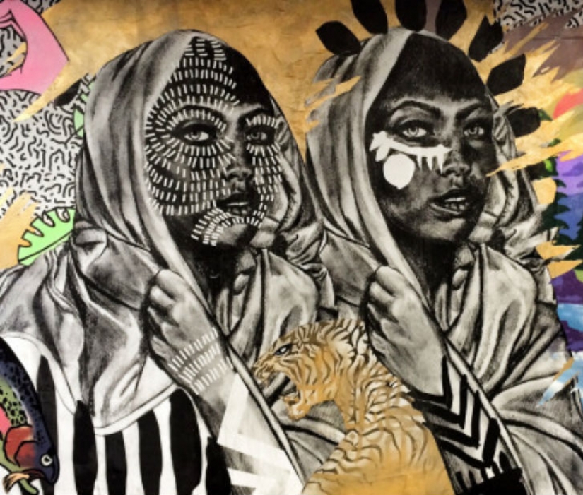 Art or highly artistic vandalism?