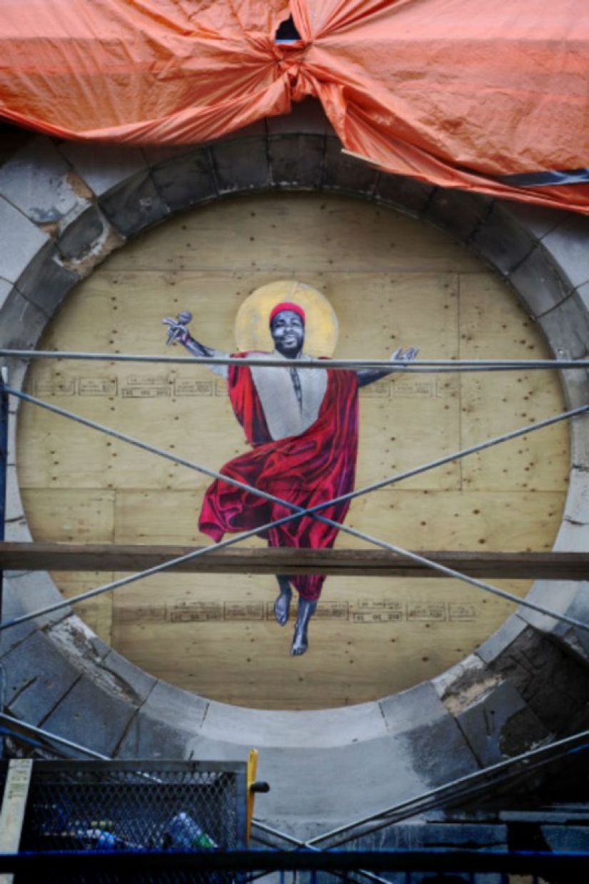 ¿Arte o vandalismo altamente artístico?