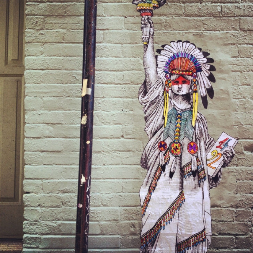 ¿Arte o vandalismo altamente artístico?