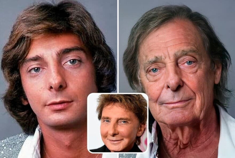 Artificial intelligence has shown how the stars would have aged if not for botox and plastic