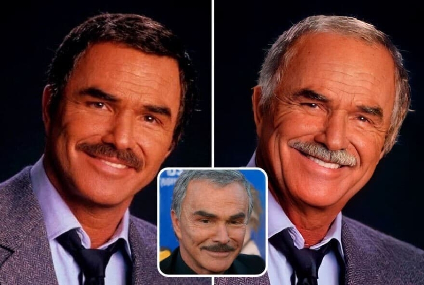 Artificial intelligence has shown how the stars would have aged if not for botox and plastic