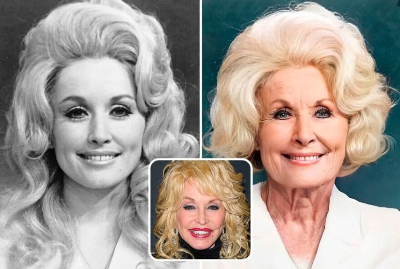 Artificial intelligence has shown how the stars would have aged if not for botox and plastic