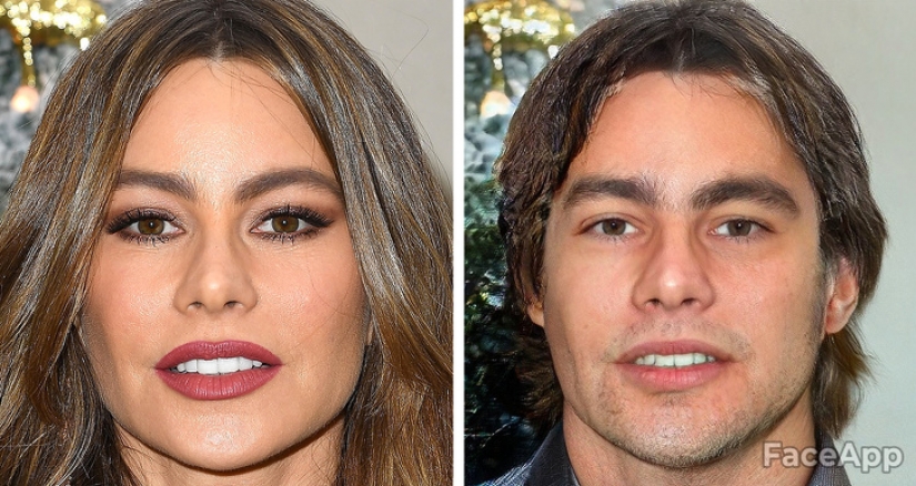 Así se verían 16 celebridades si hubieran nacido hombres