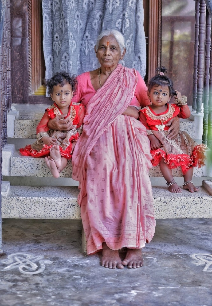 As the 73-year-old Indian first became a mother, and a year later became a widower As the 73-year-old Indian first became a mother, and a year later became a widower
