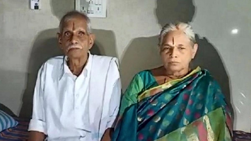As the 73-year-old Indian first became a mother, and a year later became a widower As the 73-year-old Indian first became a mother, and a year later became a widower