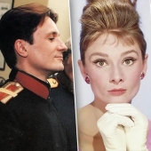 Audrey Hepburn, Yanina Zhaimo, Oleg Menshikov-actores adultos que interpretaron a adolescentes