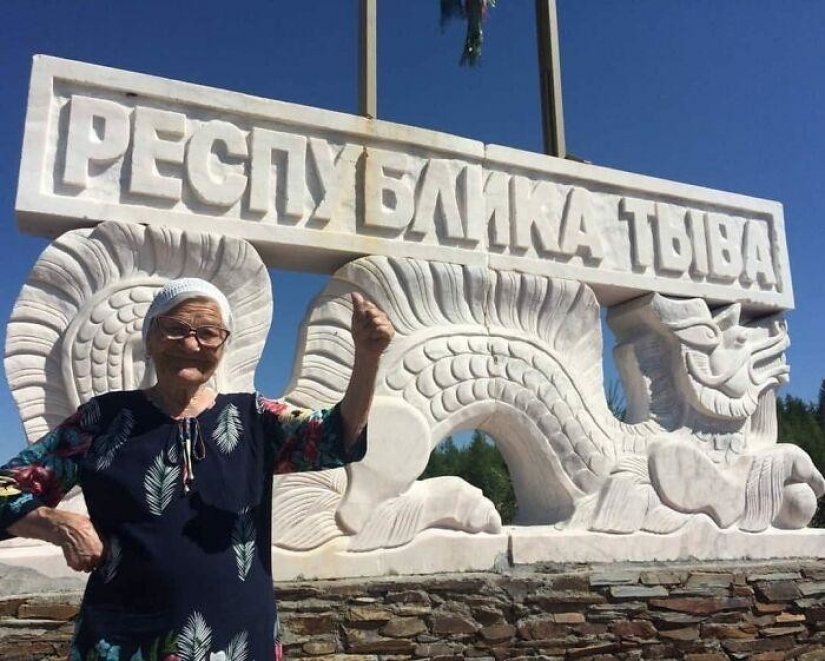 Baba Lena, quien estaba caminando sola: la historia de 91 años aventurero de Krasnoyarsk