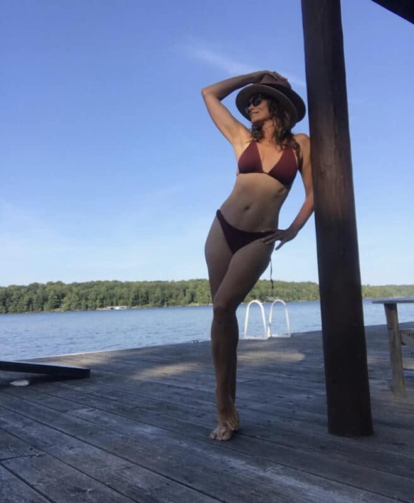 Baba yagodka again: 7 stars over 40, whose figures even the young will envy