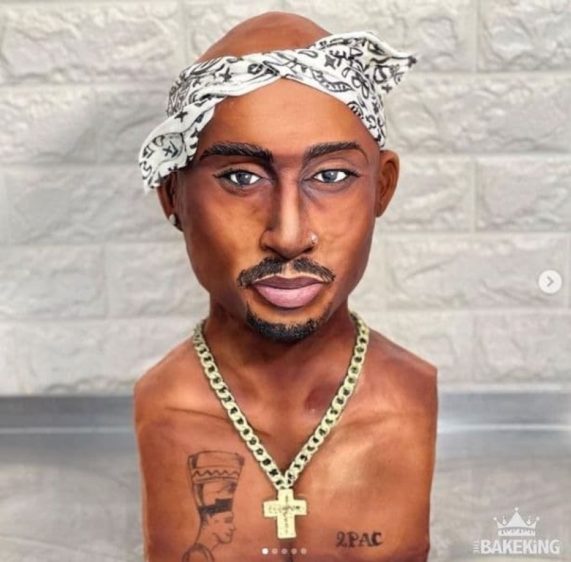 Baby or cake? Social media users are sure that the photo of the British pastry chef with his daughter is fake