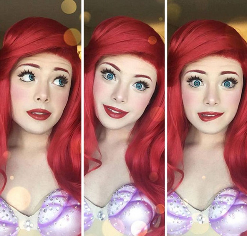Bajo las imágenes de estas princesas de Disney se esconde... un tipo que sabe hacer las paces