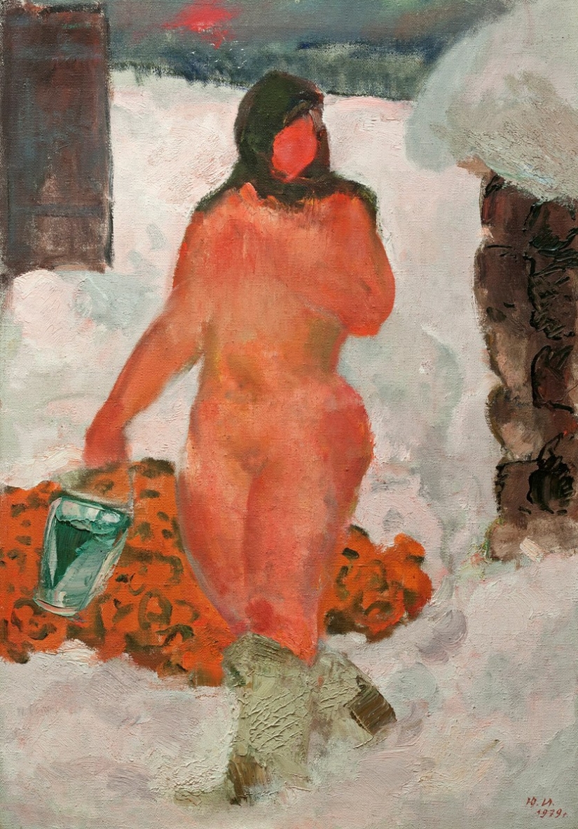 Baño a través de los ojos de artistas rusos
