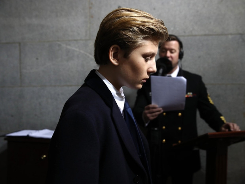 Barron Trump y otros 6 hijos de presidentes estadounidenses que obtuvieron de los medios