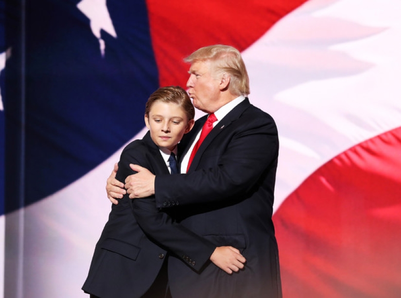 Barron Trump y otros 6 hijos de presidentes estadounidenses que obtuvieron de los medios
