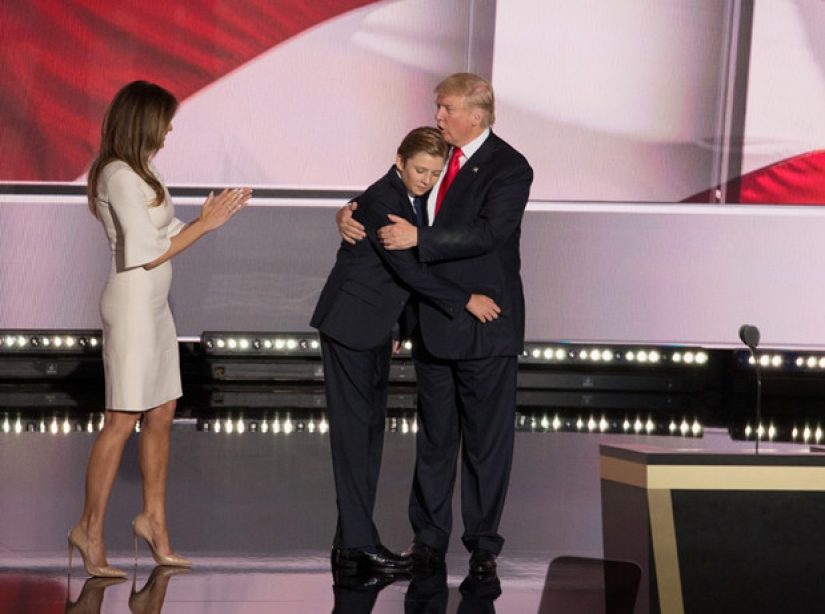 Barron Trump y otros 6 hijos de presidentes estadounidenses que obtuvieron de los medios