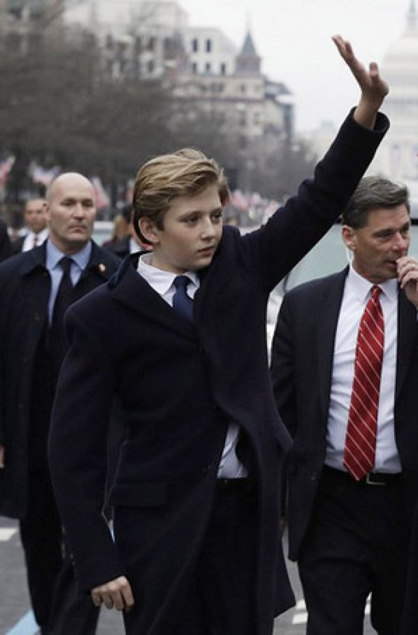 Barron Trump y otros 6 hijos de presidentes estadounidenses que obtuvieron de los medios