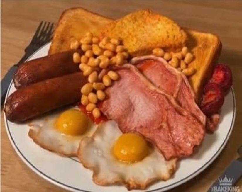 Bebé o pastel? Los usuarios de las redes sociales están seguros de que la foto del chef de pastelería británico con su hija es falsa Bebé o pastel? Los usuarios de las redes sociales están seguros de que la foto del chef de pastelería británico con su hija es falsa