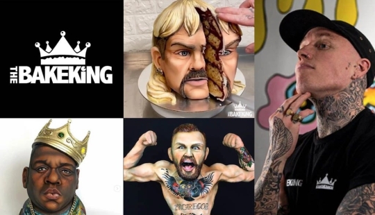 Bebé o pastel? Los usuarios de las redes sociales están seguros de que la foto del chef de pastelería británico con su hija es falsa Bebé o pastel? Los usuarios de las redes sociales están seguros de que la foto del chef de pastelería británico con su hija es falsa