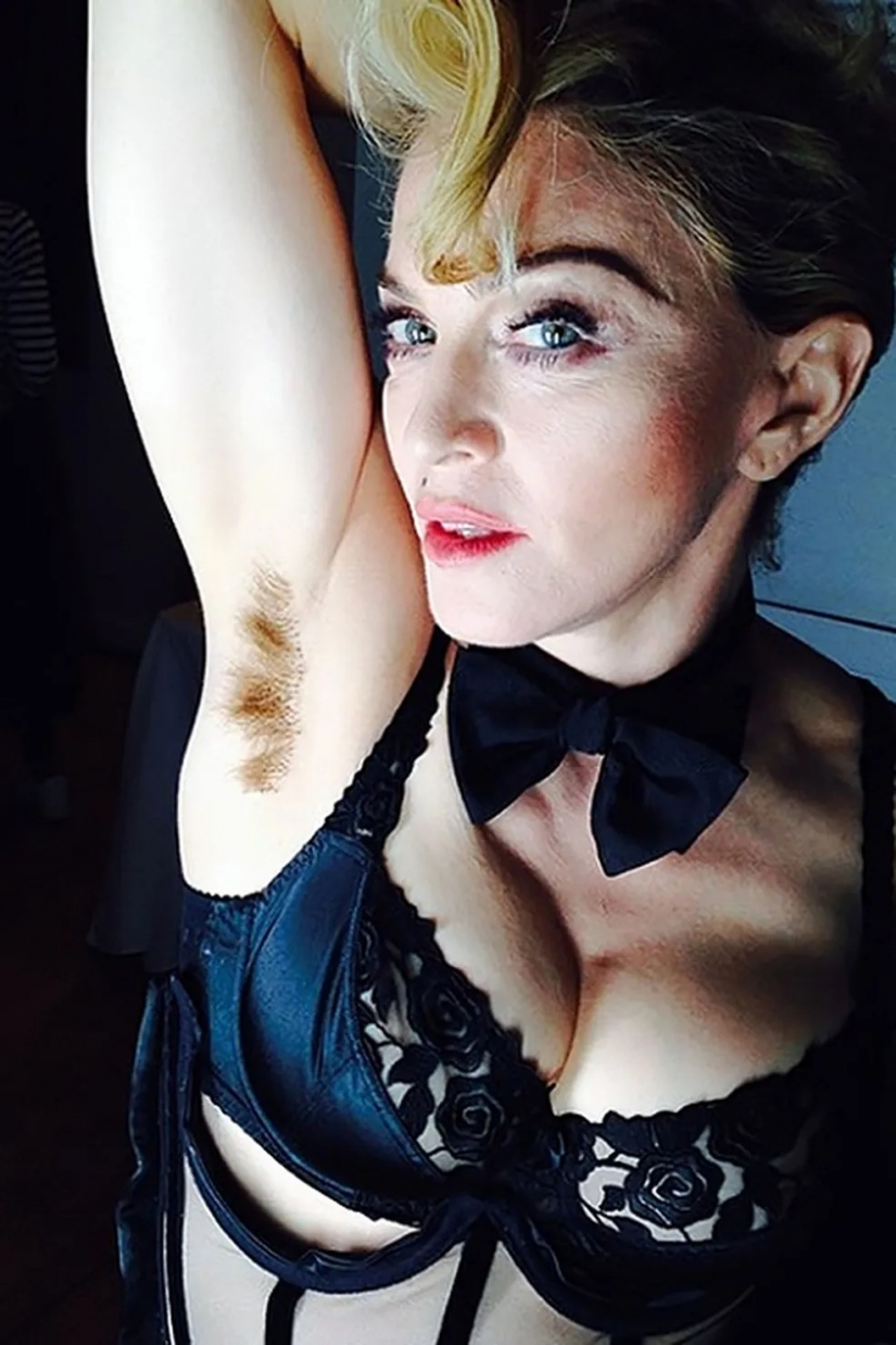 Blood, nipples, armpits: provocative ways stars fight for women's rights