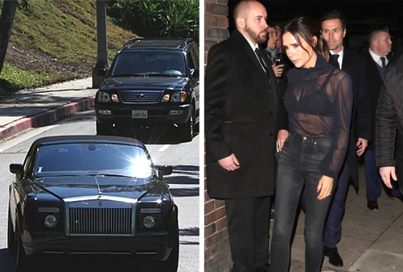 Bodyguards of the stars