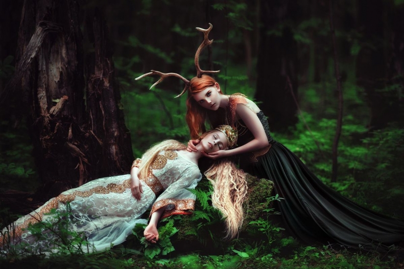 Bosque de la Princesa y las sirenas: Perm fotógrafo toma fabuloso bellezas en los bosques de la región Kama Bosque de la Princesa y las sirenas: Perm fotógrafo toma fabuloso bellezas en los bosques de la región Kama