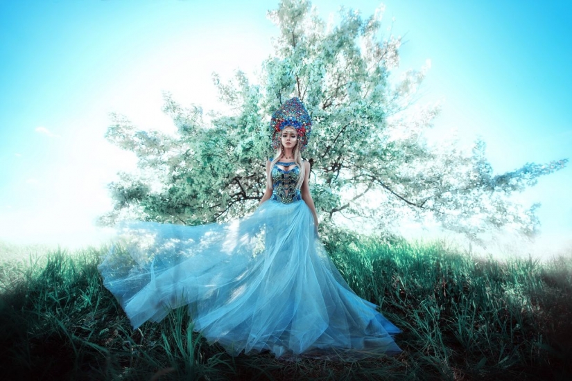 Bosque de la Princesa y las sirenas: Perm fotógrafo toma fabuloso bellezas en los bosques de la región Kama Bosque de la Princesa y las sirenas: Perm fotógrafo toma fabuloso bellezas en los bosques de la región Kama