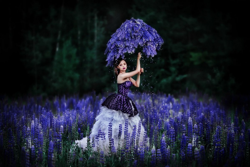 Bosque de la Princesa y las sirenas: Perm fotógrafo toma fabuloso bellezas en los bosques de la región Kama Bosque de la Princesa y las sirenas: Perm fotógrafo toma fabuloso bellezas en los bosques de la región Kama