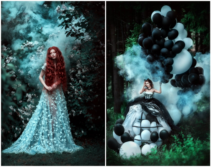 Bosque de la Princesa y las sirenas: Perm fotógrafo toma fabuloso bellezas en los bosques de la región Kama Bosque de la Princesa y las sirenas: Perm fotógrafo toma fabuloso bellezas en los bosques de la región Kama