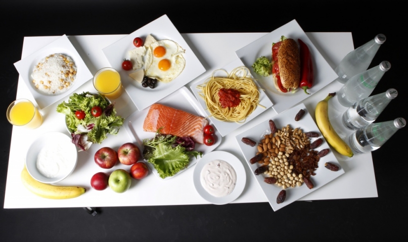 Breakfast, lunch and dinner of a real Olympic champion