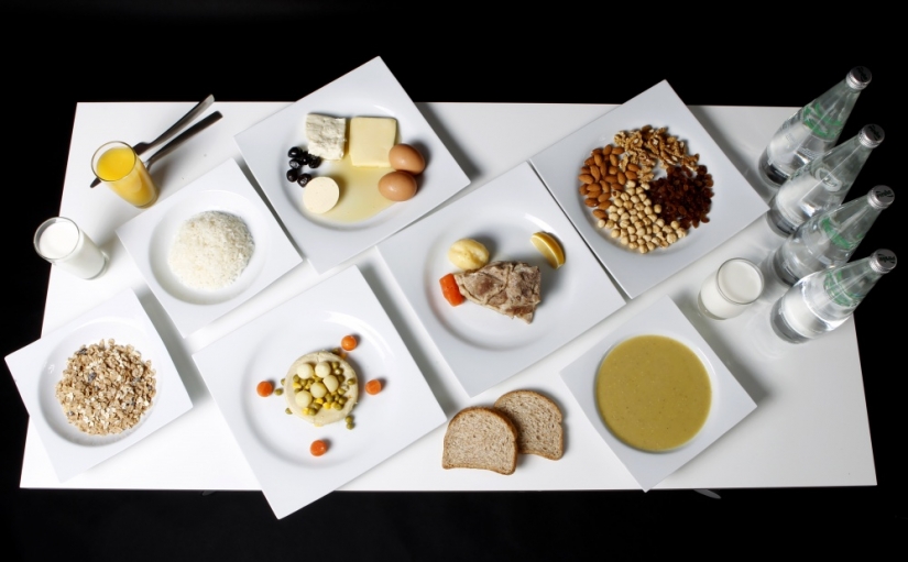 Breakfast, lunch and dinner of a real Olympic champion