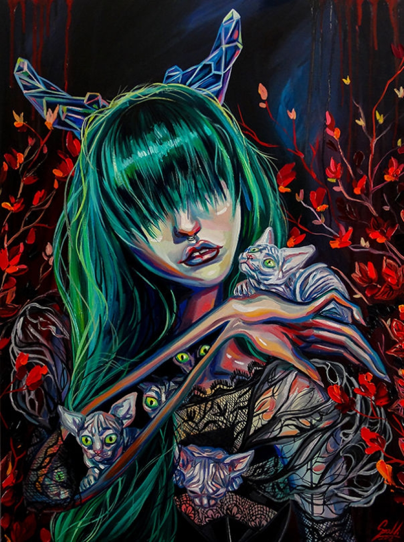 Brujas y gatos: 12 signos místicos del zodiaco Brujas y gatos: 12 signos místicos del zodiaco