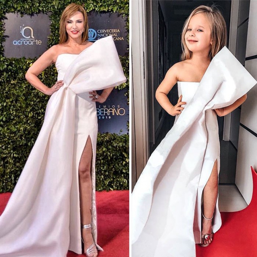 Budget reincarnation of the celebrities from creative mother and daughter Budget reincarnation of the celebrities from creative mother and daughter