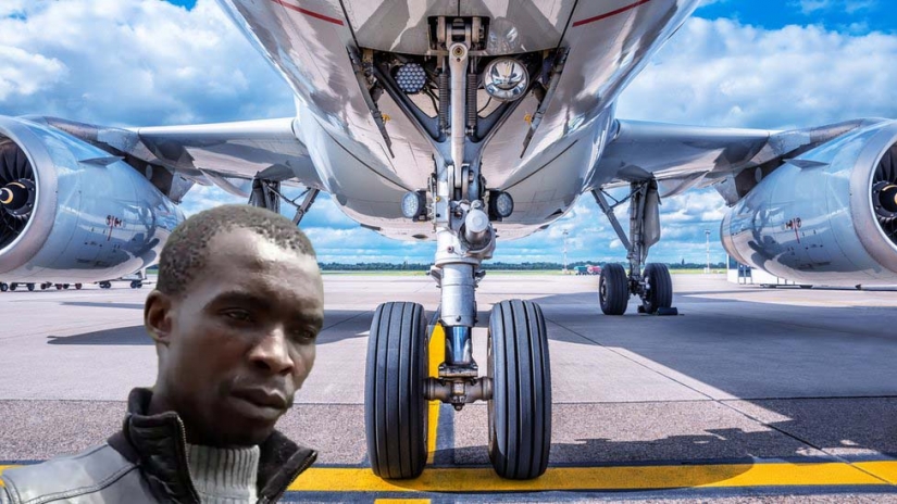 Caído del cielo: cómo Africanos sobrevivieron, después de volar 9000 km a Londres en el chasis del avión