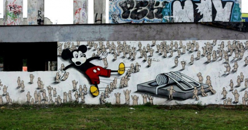 Características de ruso arte de la calle: el graffiti con un toque personal de Slava Ptrk Características de ruso arte de la calle: el graffiti con un toque personal de Slava Ptrk