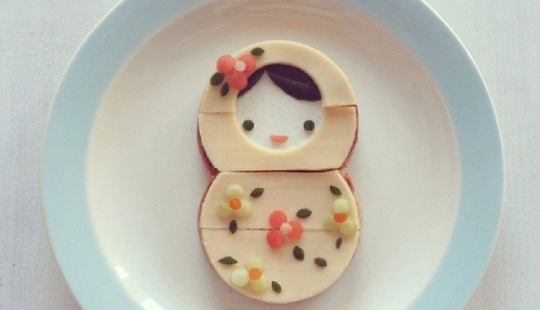 Caricaturas comestibles de un artista holandés Caricaturas comestibles de un artista holandés