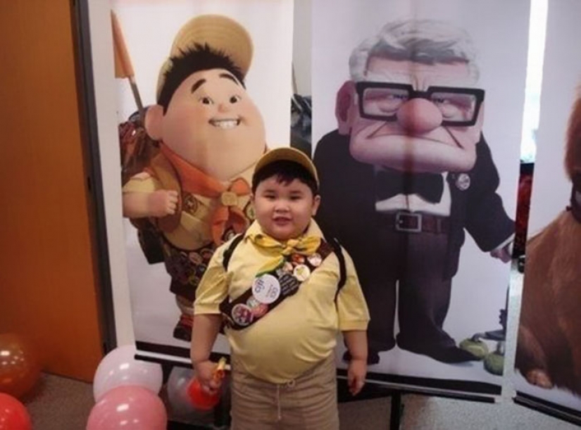 Cartoon characters and their real-life counterparts