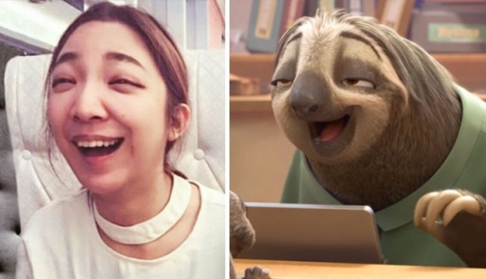 Cartoon characters and their real-life counterparts