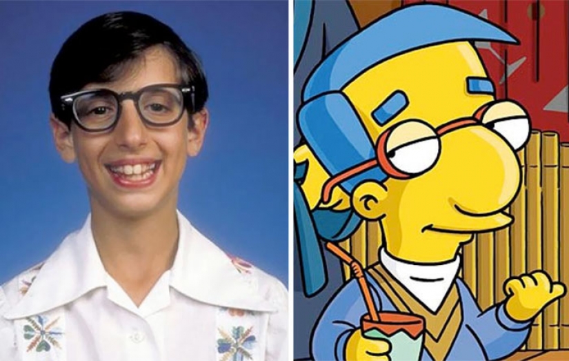 Cartoon characters and their real-life counterparts