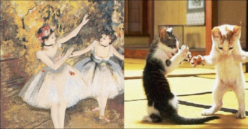 Cats and art Cats and art