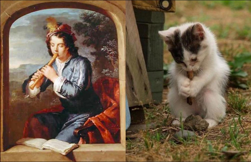 Cats and art Cats and art